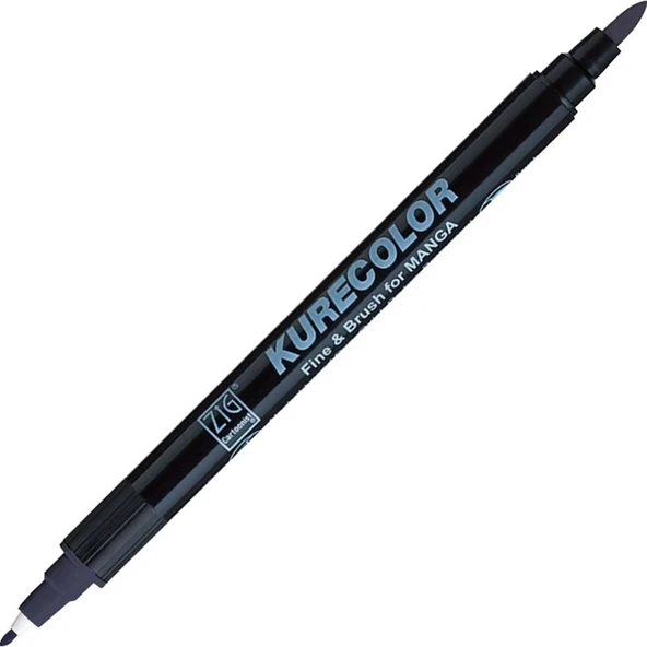 Supertrend Kurecolor Fine & Brush for MANGA Marker Çizim Kalemi 828 Gray ürün görseli 1