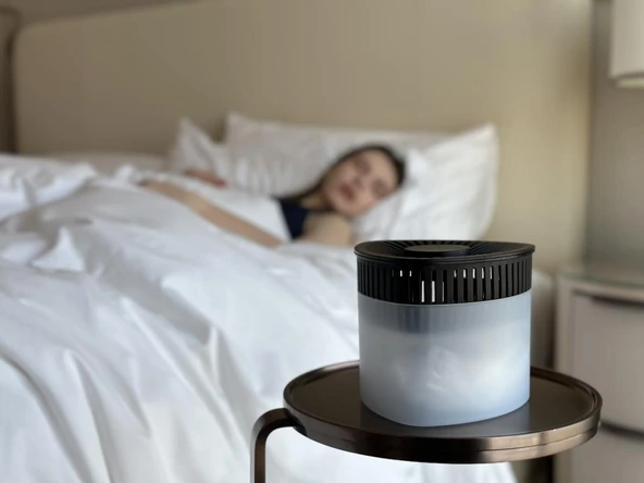 Beyaz, Naturel Kokusuz Üçgen Nem Alıcı Aparat - Koku ve Rutubet Giderici 500Gr - Resim 2