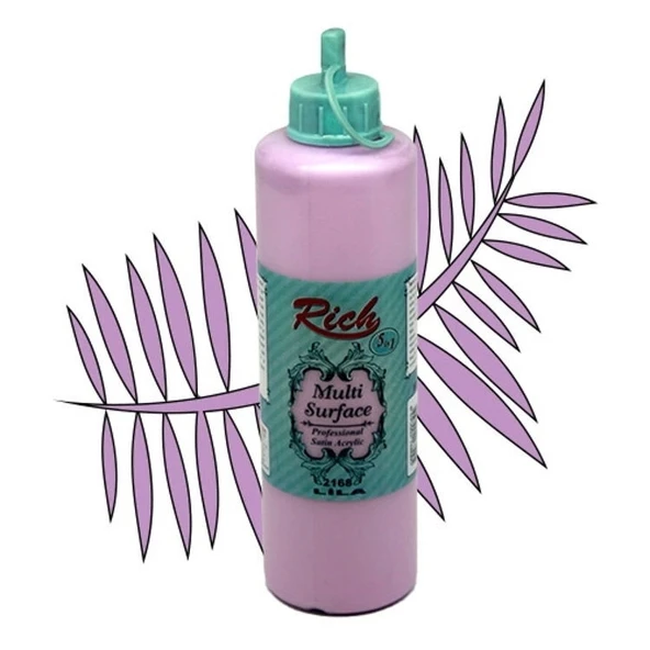 Supertrend Multi Surface Her Yüzey İçin Akrilik Boya 500 cc. 2168 LİLA ürün görseli 1