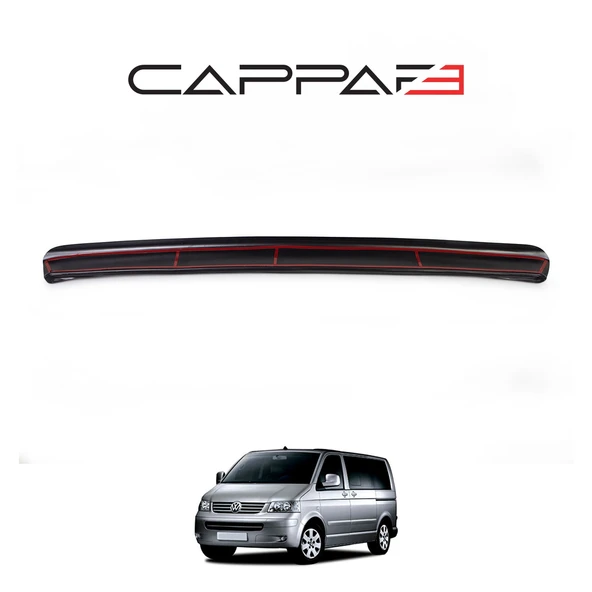 Volkswagen Transporter T5 2003-2009 Yıl Aralığı Uyumlu Arka Tampon Eşiği Parlak - Resim 4