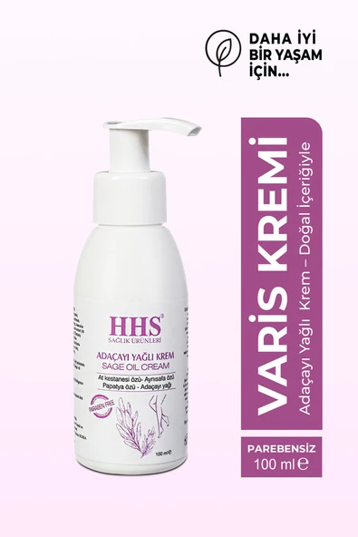 Hhs Adaçayı Yağlı Kremi - Parabensiz 100 ml ürün görseli 1