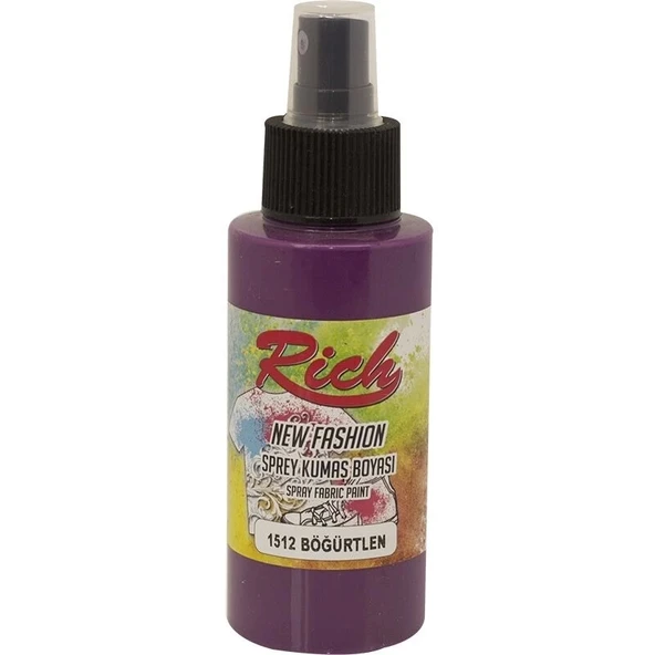 Supertrend New Fashion Sprey Kumaş Boyası 100 cc. 1512 BÖĞÜRTLEN ürün görseli 1