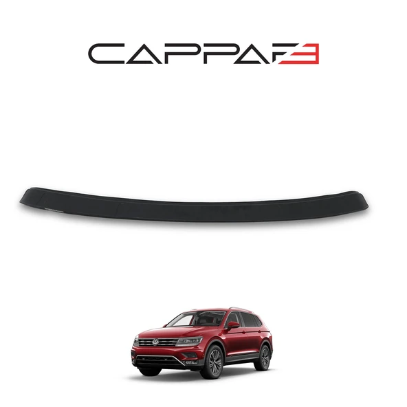 Volkswagen Tiguan 2016- Yılı ve Sonrası Uyumlu Arka Tampon Eşiği Mat - Resim 5