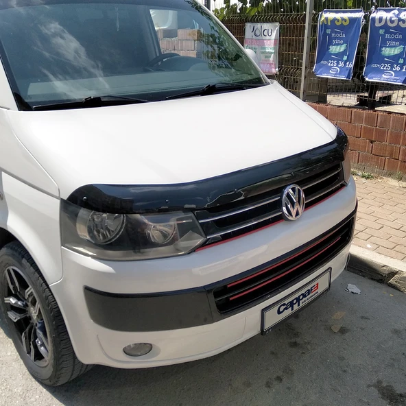 Volkswagen Transporter T5 2009-2014 Yıl Aralığı Uyumlu Kaput Rüzgarlığı 3mm - Resim 8