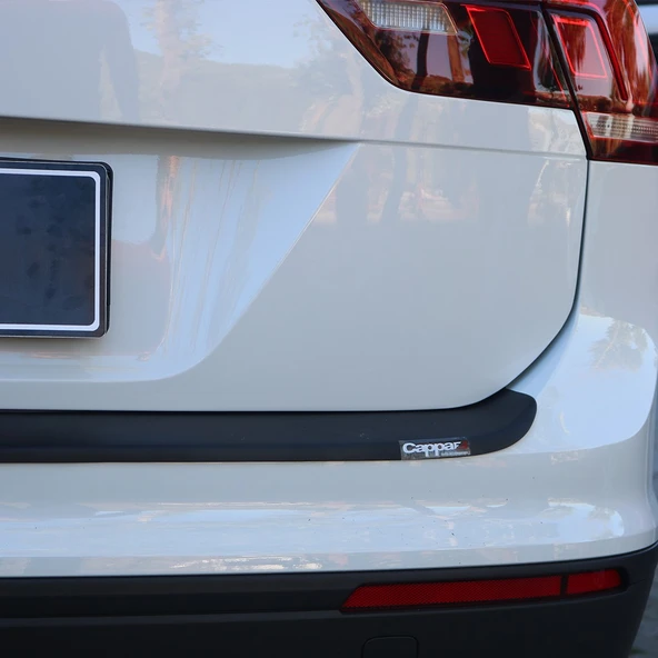 Volkswagen Tiguan 2016- Yılı ve Sonrası Uyumlu Arka Tampon Eşiği Mat - Resim 9