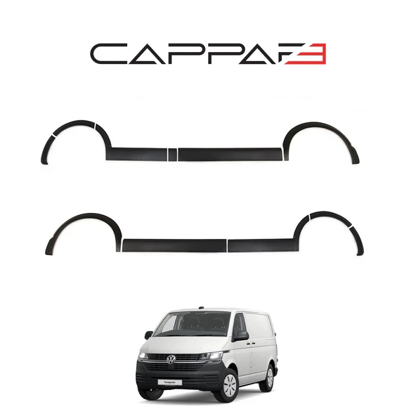 Volkswagen Transporter T6.1 2020-2022 Yıl Aralığı Uyumlu Kısa Şase Sol Sürgü Dodik Seti 11 Parça - 4