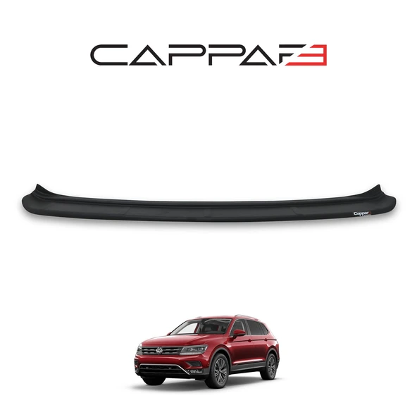Volkswagen Tiguan 2016- Yılı ve Sonrası Uyumlu Arka Tampon Eşiği Mat - Resim 2