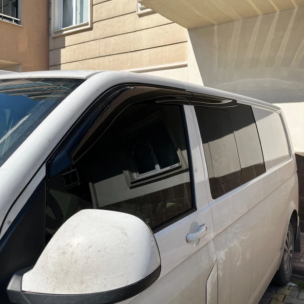 Volkswagen T7 2022- Yılı ve Sonrası Uyumlu Cam Rüzgarlığı 4 Parça - Resim 7
