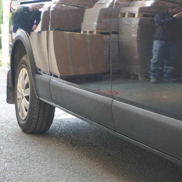 Volkswagen Transporter T6.1 2020-2022 Yıl Aralığı Uyumlu Uzun Şase Sağ Sürgü Dodik Seti 11 Parça - Resim 5