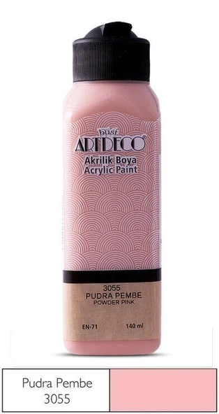 Supertrend Akrilik Boya 140 ml. 3055 PUDRA PEMBE ürün görseli 1