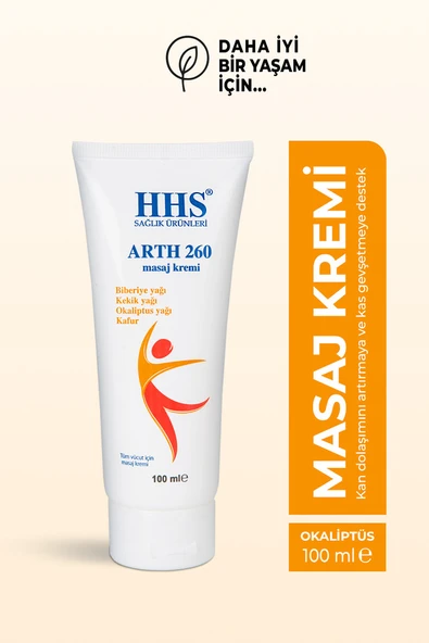 Hhs Arth 260 Masaj Kremi Glukozamin Isıtıcılı 100 ml ürün görseli 1