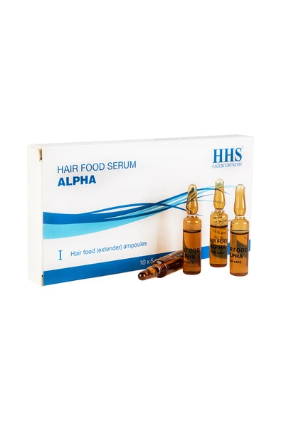 Hhs Saç Bakım Serumu Alpha 10 X 5 Ml ürün görseli 1