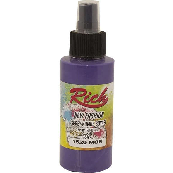 Supertrend New Fashion Sprey Kumaş Boyası 100 cc. 1520 MOR ürün görseli 1