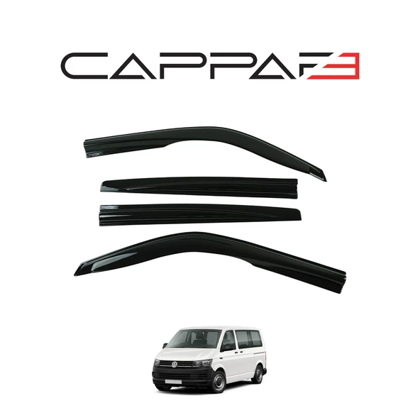 Volkswagen T7 2022- Yılı ve Sonrası Uyumlu Cam Rüzgarlığı 4 Parça - Resim 2
