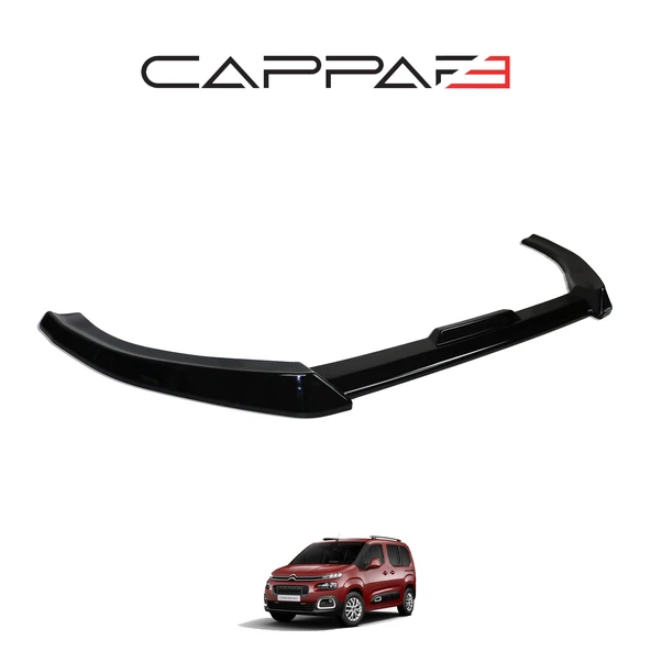 Citroen Berlingo 2019- Yılı ve Sonrası Uyumlu Ön Tampon Lip - Resim 3