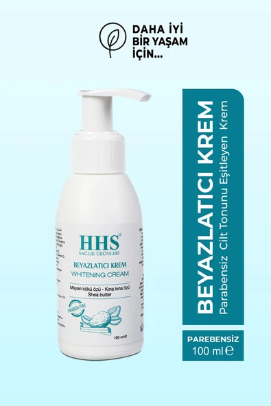 Hhs Beyazlatıcı Krem Parabensiz 100 ml ürün görseli 1