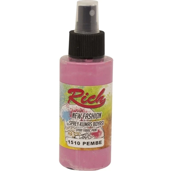 Supertrend New Fashion Sprey Kumaş Boyası 100 cc. 1510 PEMBE ürün görseli 1