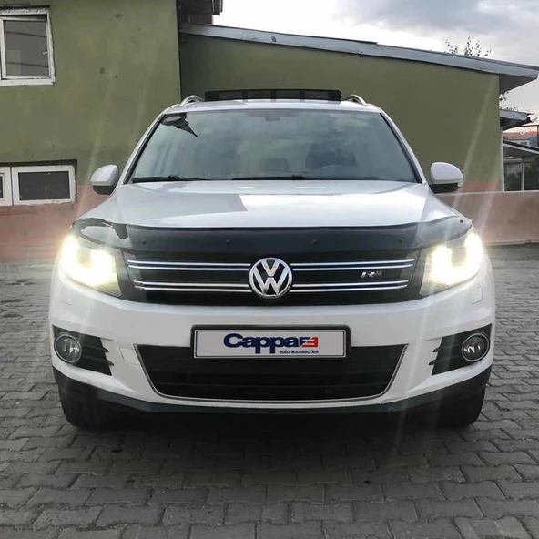 Volkswagen Tiguan 2012-2015 Yıl Aralığı Uyumlu Kaput Rüzgarlığı 4mm - Resim 5