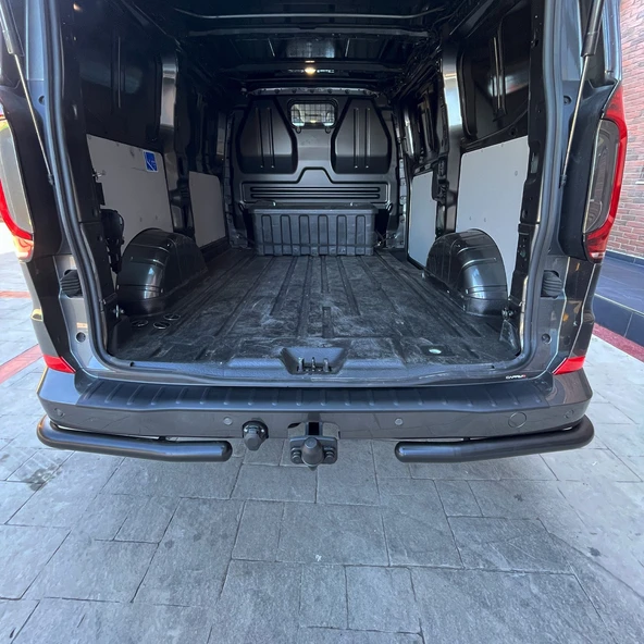 Volkswagen T7 2022- Yılı ve Sonrası Uyumlu Arka Tampon Eşiği Mat - Resim 11