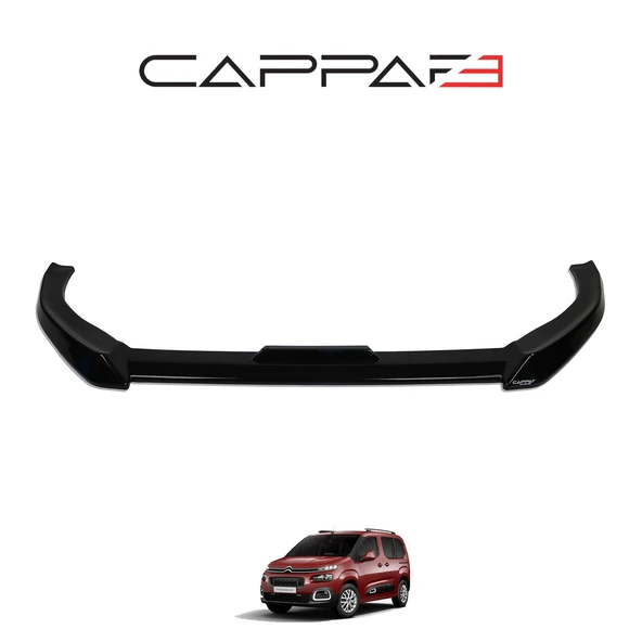 Citroen Berlingo 2019- Yılı ve Sonrası Uyumlu Ön Tampon Lip - Resim 2