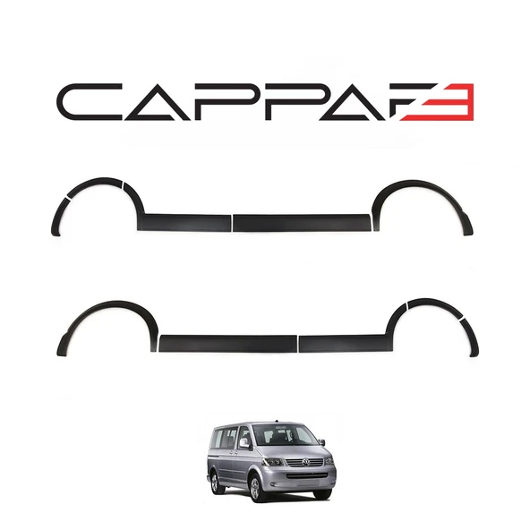 Volkswagen Transporter T5 2003-2009 Yıl Aralığı Uyumlu Kısa Şase Sağ Sürgü Dodik Seti 11 Parça - Resim 2