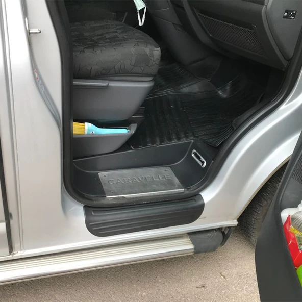 Volkswagen Transporter T5 2003-2009 Yıl Aralığı Uyumlu Kapı Eşiği 2 Parça - Resim 8