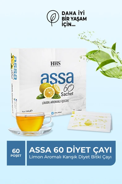 Hhs Assa 60 Sachet Karışık Bitkisel Diyet Çay ürün görseli 1