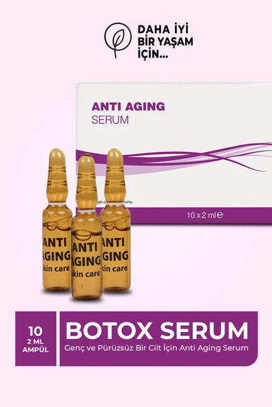 Hhs Anti Aging Cilt Bakım Serumu 10 X 2 ml ürün görseli 1
