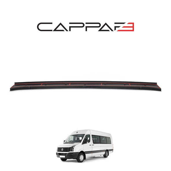 Volkswagen Crafter 2012-2017 Yıl Aralığı Uyumlu Arka Tampon Eşiği Parlak - Resim 3