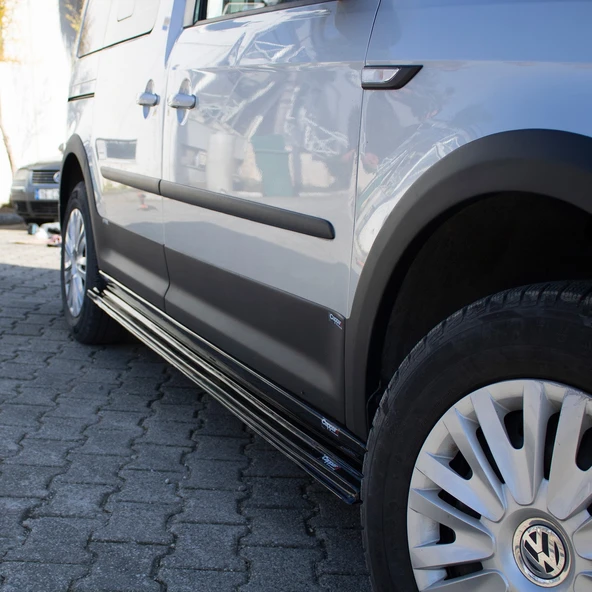 Volkswagen Caddy 2015-2020 Yıl Aralığı Uyumlu Yan Marşpiyel 2 Parça - 9