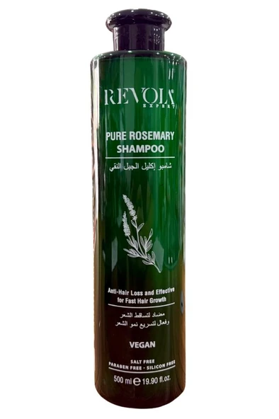 Revola Expret Biberiye İçerikli Paraben Tuz Silikon İçermeyen Vegan Şampuan 500 Ml - 2