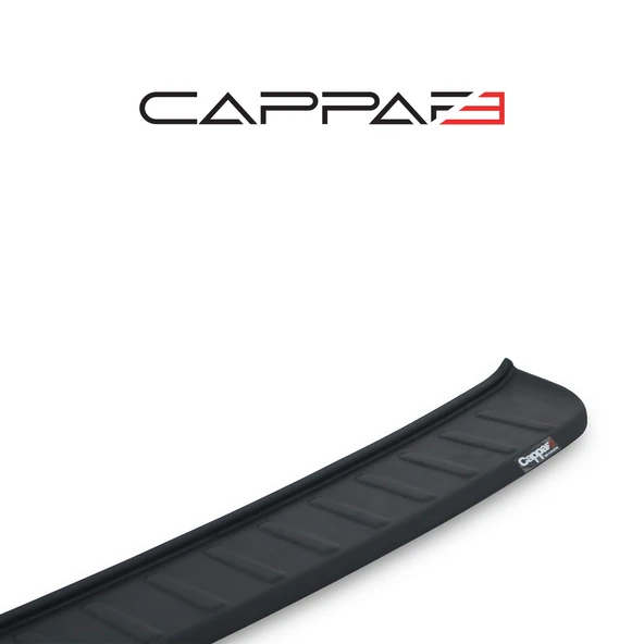 Volkswagen Caddy 2021- Yılı ve Sonrası Uyumlu Arka Tampon Eşiği Mat - Resim 3