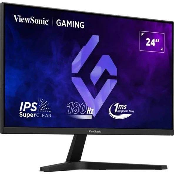 VIEWSONIC 23.8" IPS VX24G1-HD 1MS 180HZ HDMI-DP GAMING MONİTÖR - Resim 2