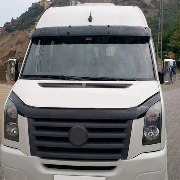 Volkswagen Crafter 2006-2012 Yıl Aralığı Uyumlu Ön Cam Güneşliği - Resim 4