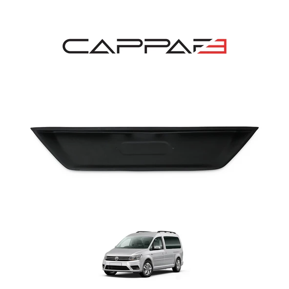 Volkswagen Caddy 2015-2020 Yıl Aralığı Uyumlu Arka Plaka Yeri Kaplama - 2