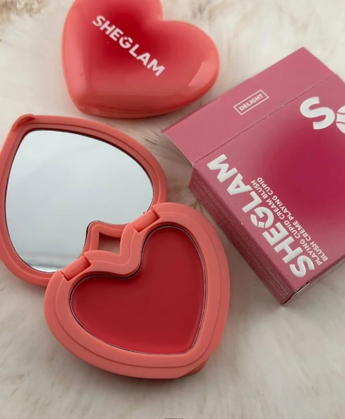 SHEGLAM Playing Cupid Cream Blush-Delight 3.6g - Resim 4