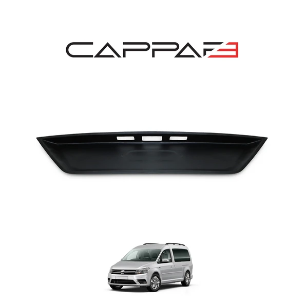 Volkswagen Caddy 2015-2020 Yıl Aralığı Uyumlu Arka Plaka Yeri Kaplama - 3
