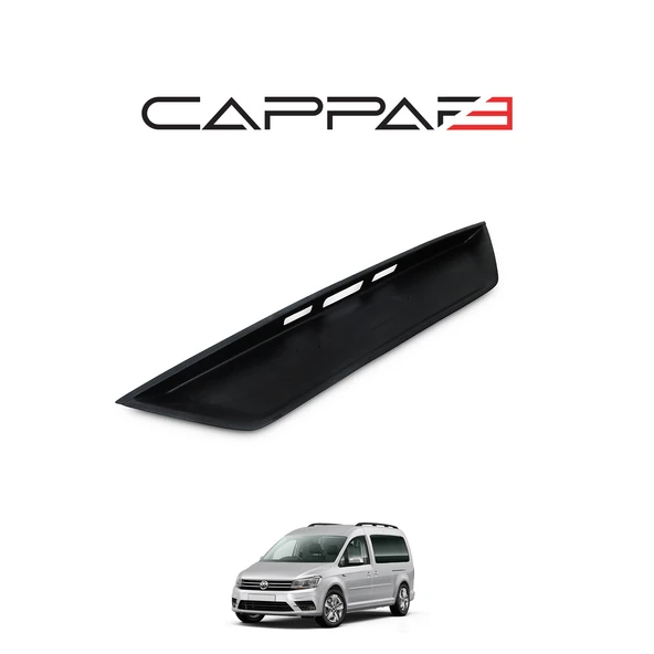 Volkswagen Caddy 2015-2020 Yıl Aralığı Uyumlu Arka Plaka Yeri Kaplama - 4