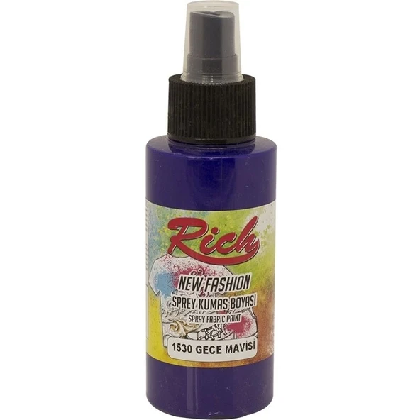 Supertrend New Fashion Sprey Kumaş Boyası 100 cc. 1530 GECE MAVİSİ ürün görseli