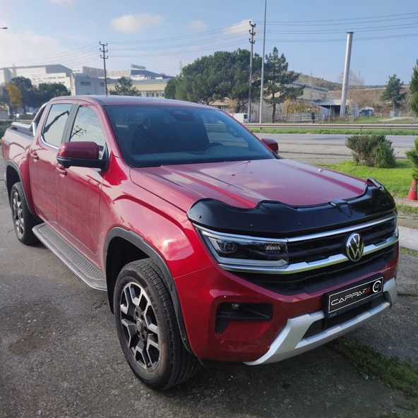 Volkswagen Amarok 2023- Yılı ve Sonrası Uyumlu Yarasa Kaput Rüzgarlığı - Resim 7