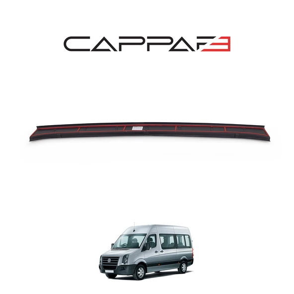 Volkswagen Crafter 2006-2012 Yıl Aralığı Uyumlu Arka Tampon Eşiği Mat - Resim 3