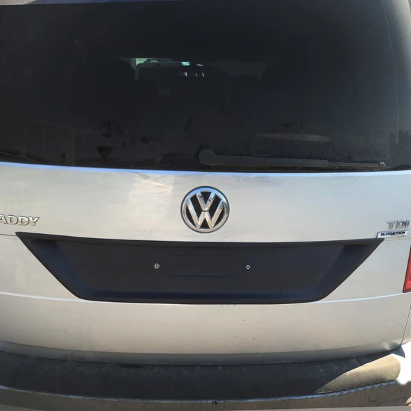 Volkswagen Caddy 2015-2020 Yıl Aralığı Uyumlu Arka Plaka Yeri Kaplama - 8