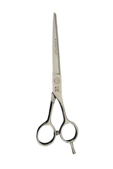 Kioski Profesyonel Deluxe Serisi 420-C Düz Makas 6,5 Numara K-407 - Resim 2