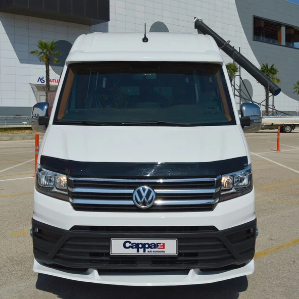 Volkswagen Crafter 2018- Yılı ve Sonrası Uyumlu Kaput Rüzgarlığı 3mm - 5