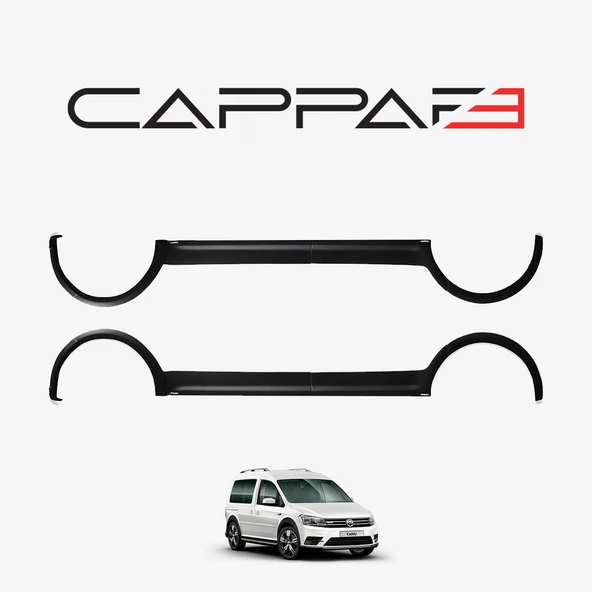 Volkswagen Caddy 2015-2020 Yıl Aralığı Uyumlu Uzun Şase Sağ Sürgü Dodik Seti 12 Parça - Resim 2