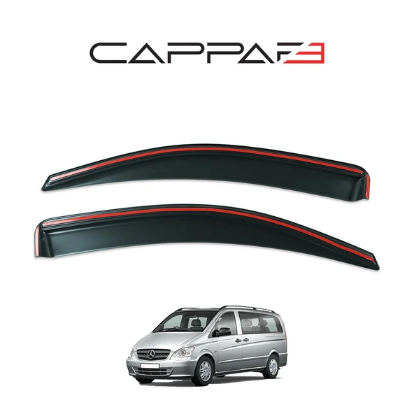 Mercedes Vito 2011-2014 Yıl Aralığı Uyumlu Cam Rüzgarlığı 2 Parça - 5