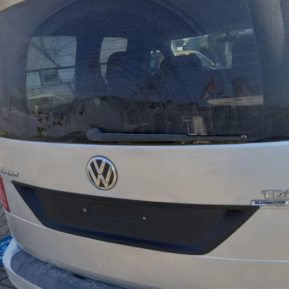 Volkswagen Caddy 2015-2020 Yıl Aralığı Uyumlu Arka Plaka Yeri Kaplama - 9
