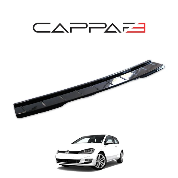 Volkswagen Golf 7 2013-2021 Yıl Aralığı Uyumlu Arka Tampon Eşiği Parlak - Resim 4