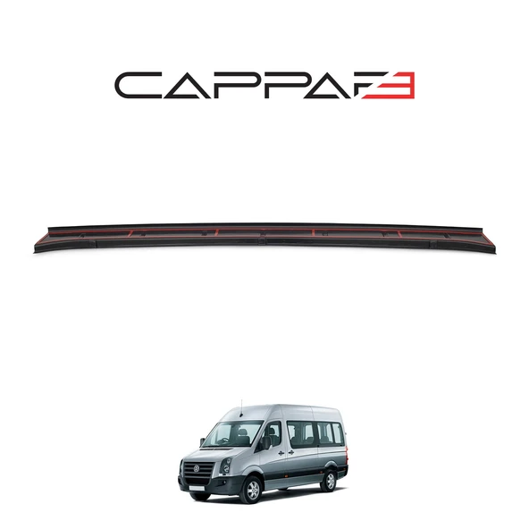 Volkswagen Crafter 2006-2012 Yıl Aralığı Uyumlu Arka Tampon Eşiği Parlak - Resim 3