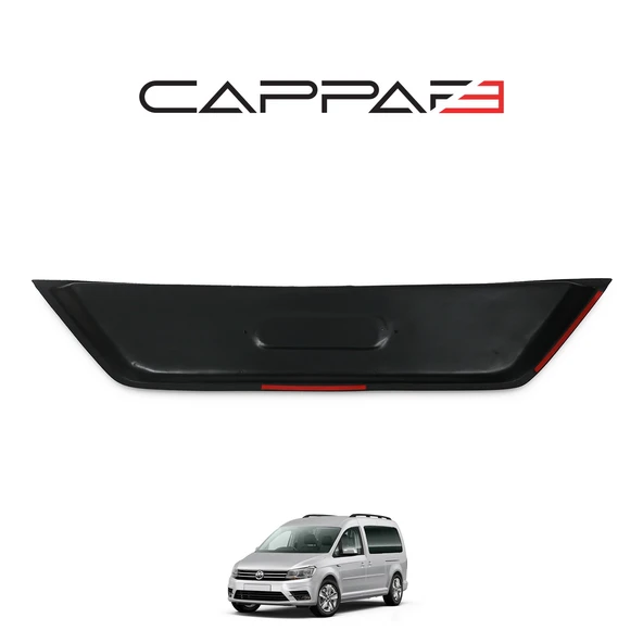 Volkswagen Caddy 2015-2020 Yıl Aralığı Uyumlu Arka Plaka Yeri Kaplama - 6